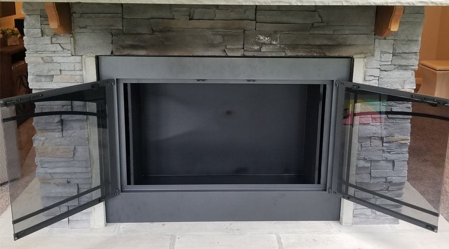 Glass Door | Ambler Fireplace & Patio in Chalfont PA