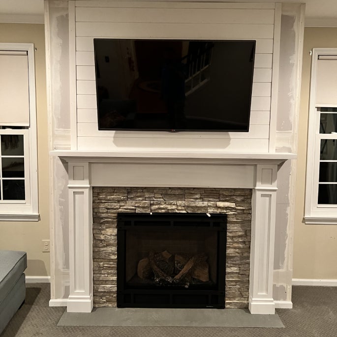 Ambler Fireplace & Patio Fireplace Addition Example
