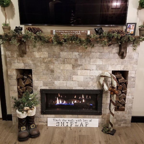 Ambler Fireplace & Patio Fireplace Addition Example