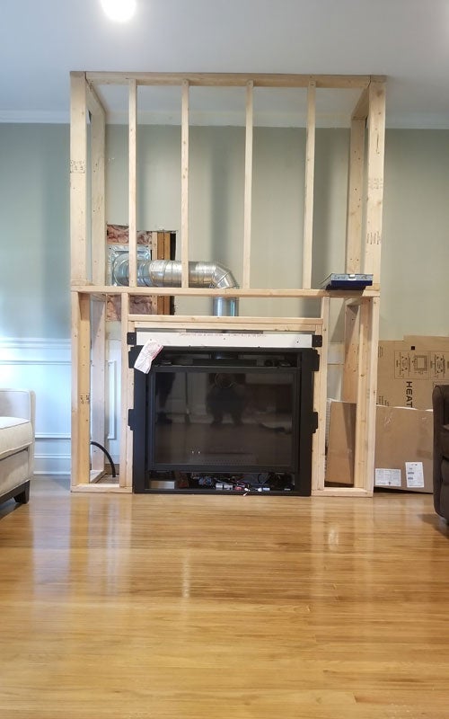 Ambler Fireplace & Patio Fireplace Addition Example