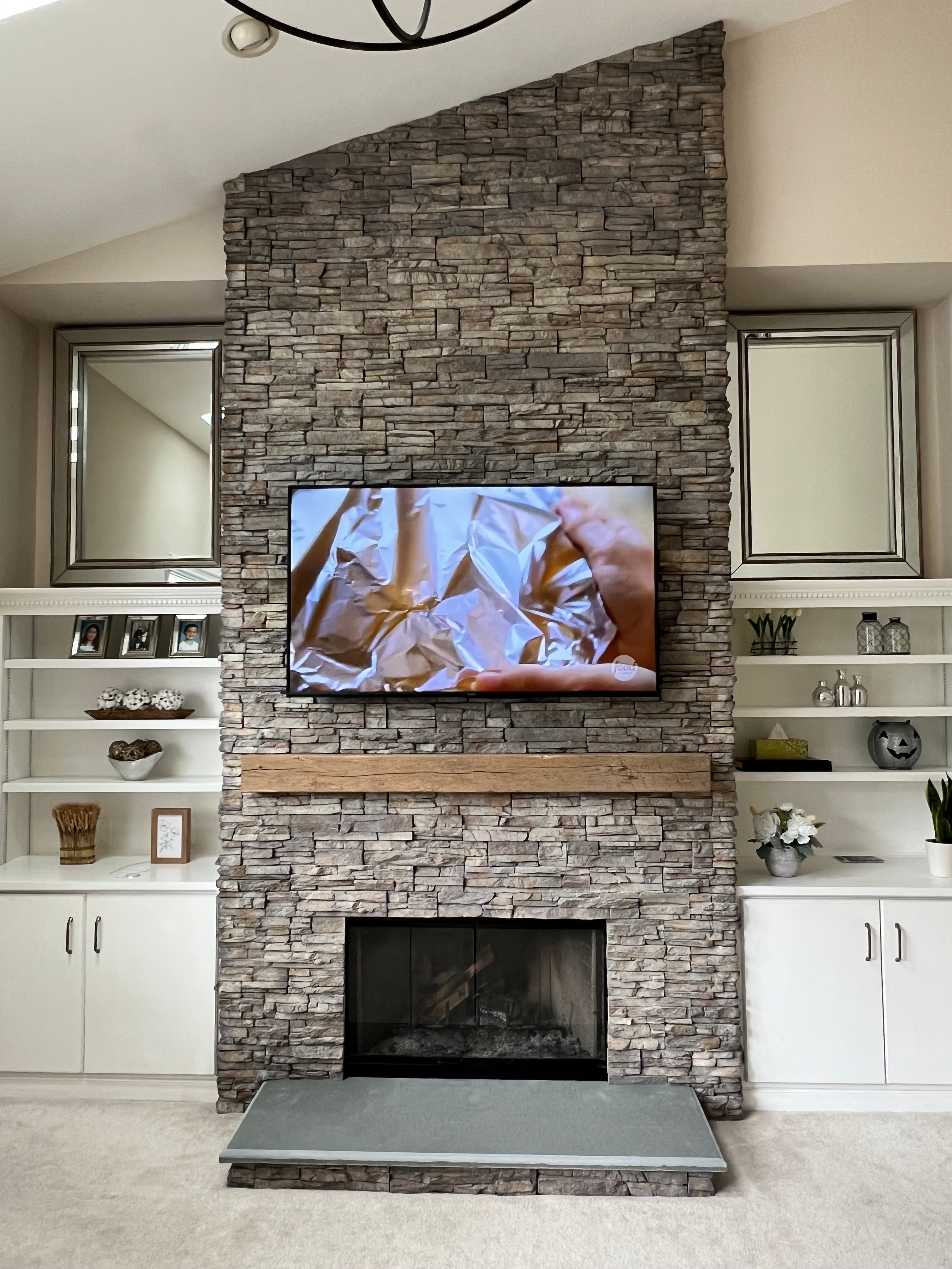Ambler Fireplace & Patio Fireplace Addition Example