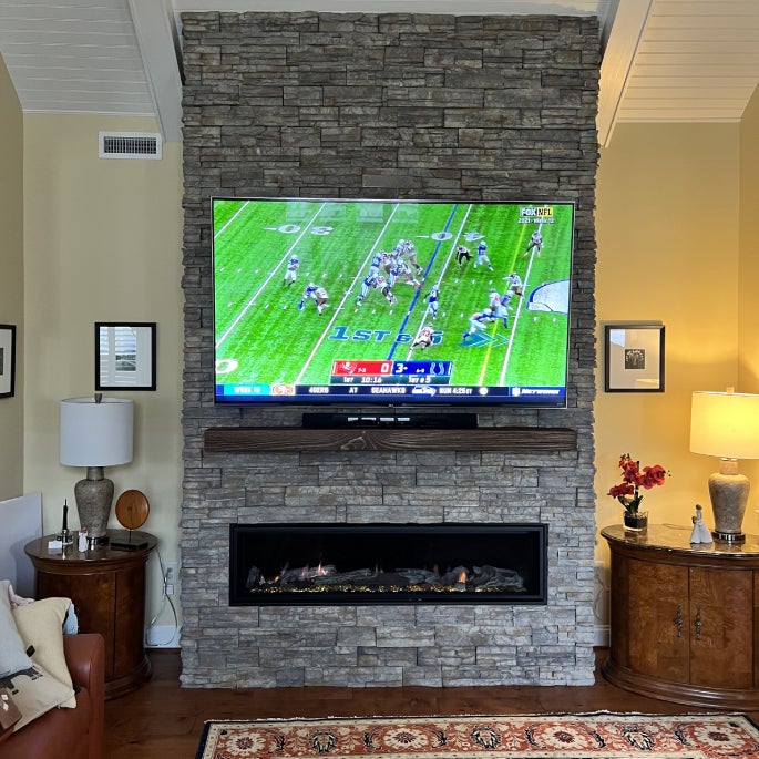 Ambler Fireplace & Patio Fireplace Addition Example