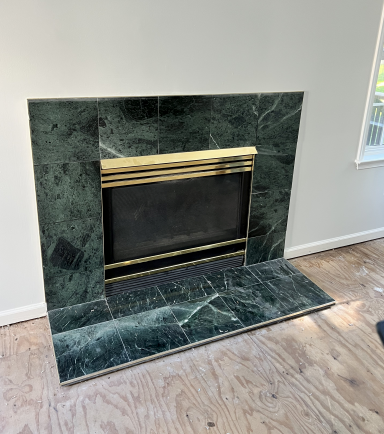 Ambler Fireplace & Patio Fireplace Addition Example